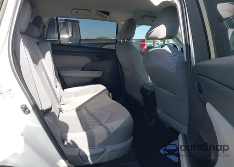 2021 Toyota Highlander L из США, поврежденный, VIN 5TDCZRAH7MS064535